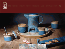 Tablet Screenshot of die-keramik-werkstatt.de